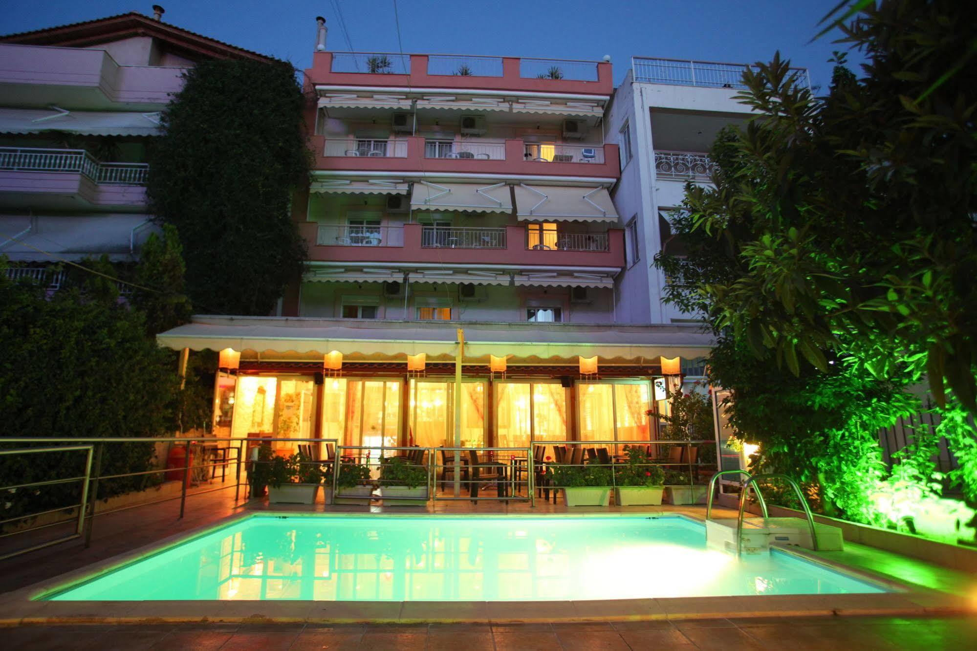 Hotel Mallas Nea Kallikrateia Exterior foto